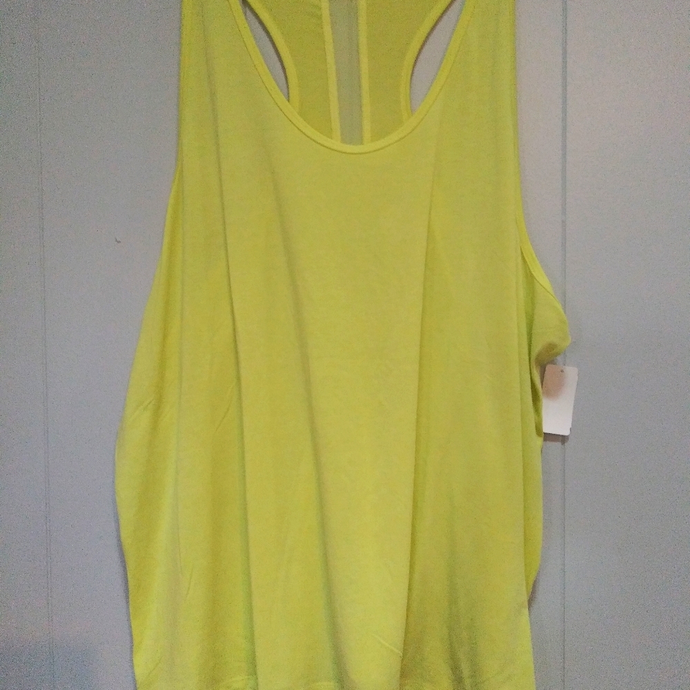NWT! Plus Size Nine West Active Razor Back Tank